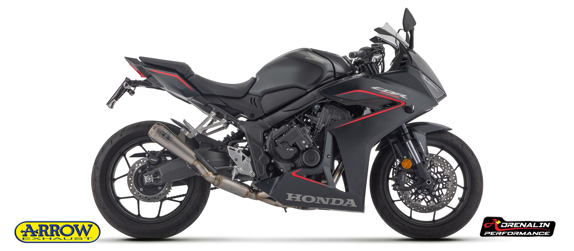 ท่อ Arrow Full System รุ่น Prorace moto GP 2024 สำหรับ CB650R CBR650R 2024+ e-clutch (for exhibition only)