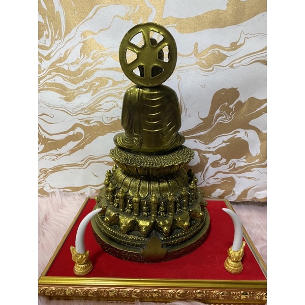 พระพุทธรูป ฐานเสือสูง14นิ้ว กว้าง8นิ้ว