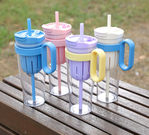 แก้วพลาสติก,แก้วพลาสติกพร้อมที่กรอง,1,200ml