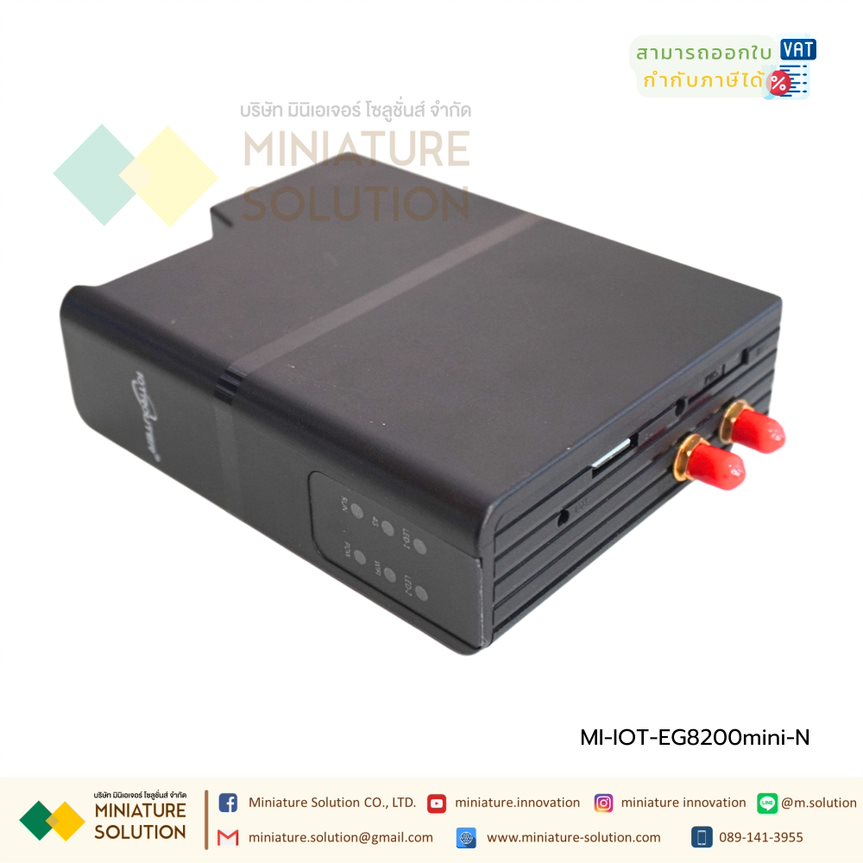 IoT Gateway EG8200mini ใช้ Node-Red สำหรับพัฒนาโปรแกรม รองรับ WIFI รุ่นเกาะราง แนวตั้งรุ่นใหม่