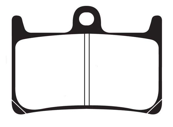 ผ้าเบรค Nexzter ปั้มหน้า สำหรับ TMax 530