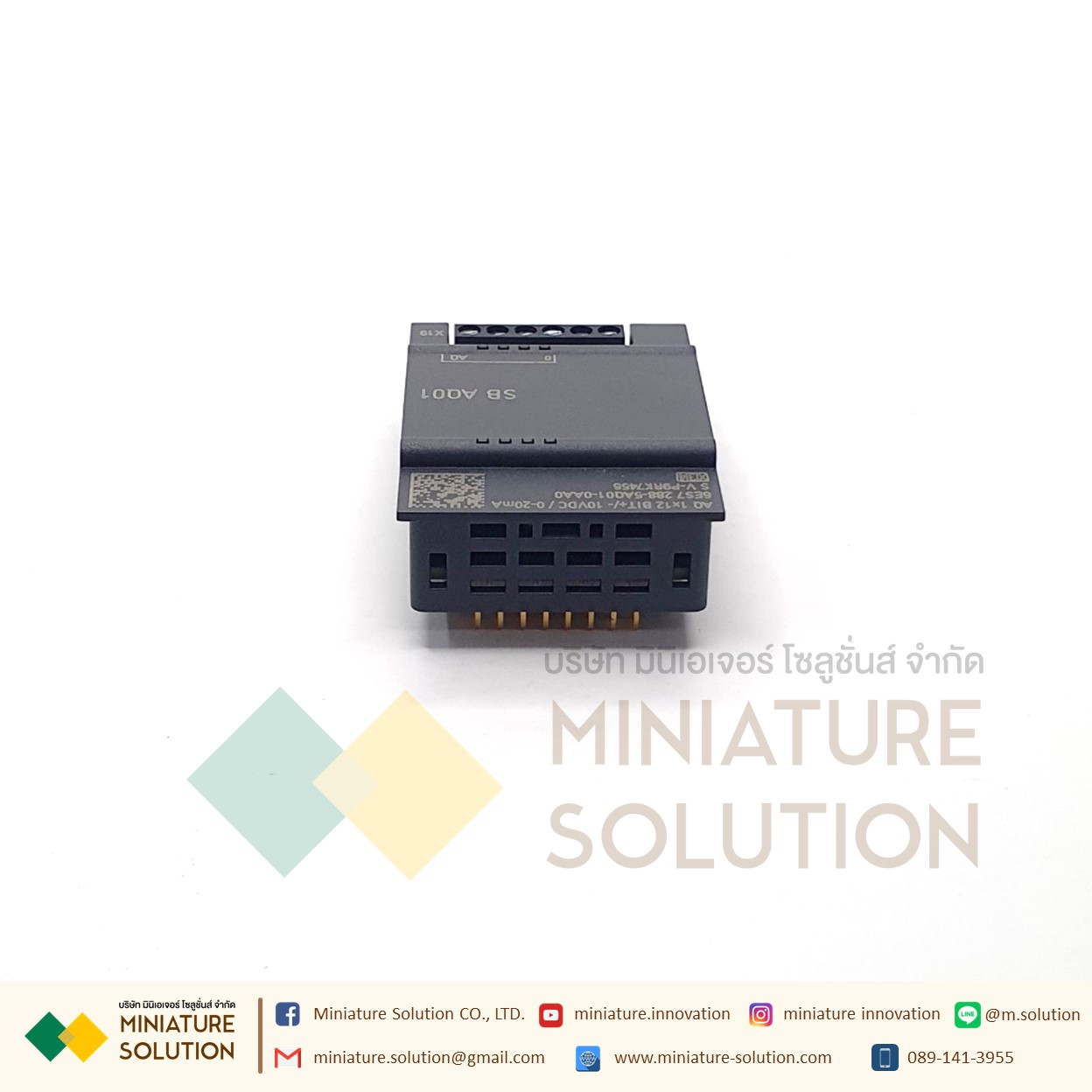ซีเมนต์ SIMATIC S7-200 SMART PLC CPU SR20 SR30 SR40 ST20 ST30 CR20 SIEMENS analog module AE04 AE08 AM03 AM06 SB CM01 AQ01 AE01 (SB-AQ01)