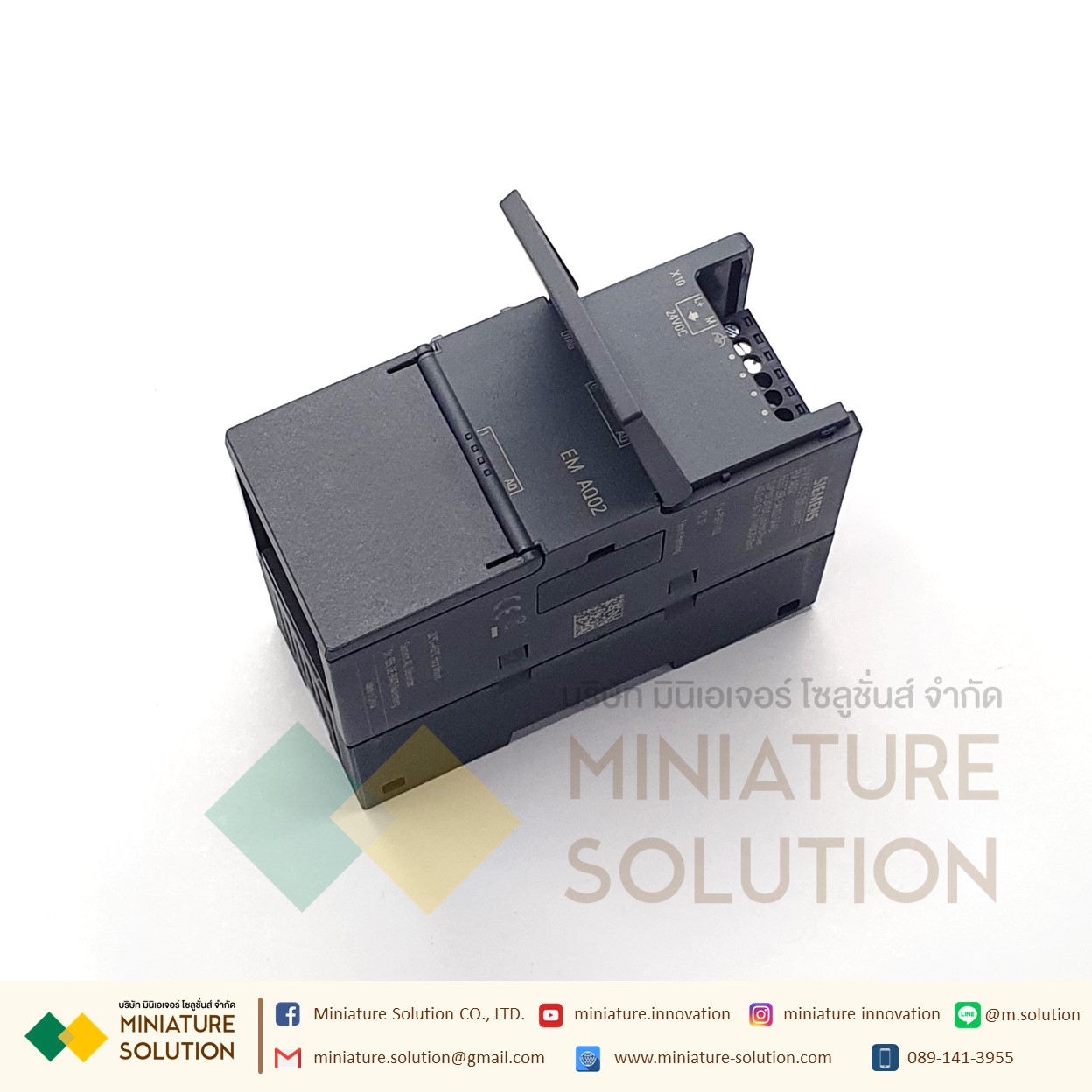 ซีเมนต์ SIMATIC S7-200 SMART PLC CPU SR20 SR30 SR40 ST20 ST30 CR20 SIEMENS analog module AE04 AE08 AM03 AM06 SB CM01 AQ01 AE01 (AQ02)