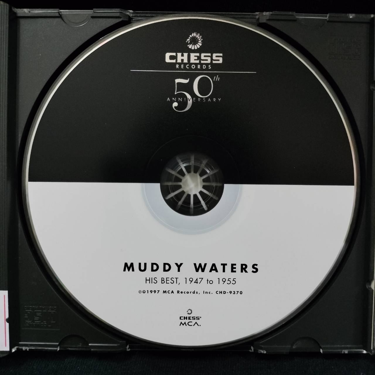 Muddy Waters – His Best 1947 To 1955 / USA / ปกเจาะ / แผ่นสวย