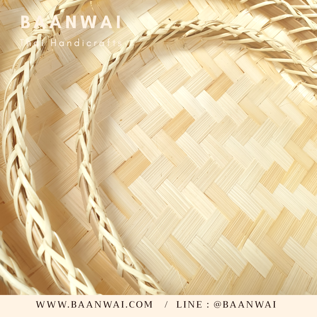 กระด้งขาว กระด้งไม้ไผ่