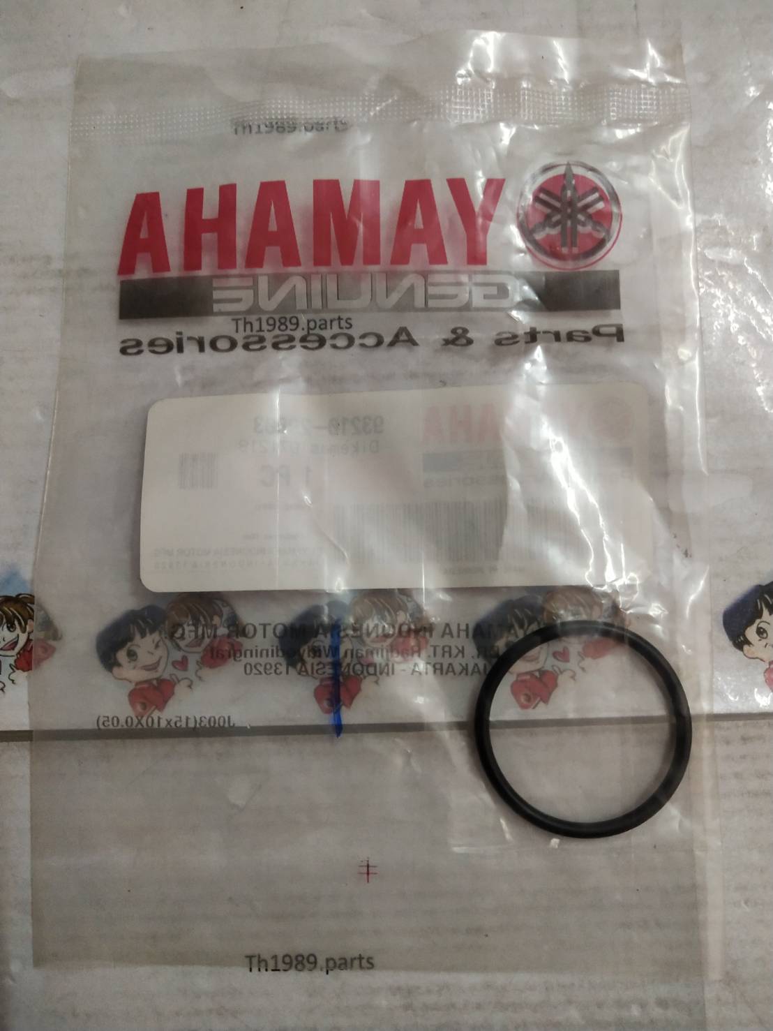 โอริง โอริงชุดมอเตอร์สตาร์ท GT125 NMAX อะไหล่แท้ YAMAHA 93210-29803