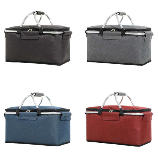 กระเป๋าเก็บอุณหภูมิ,กระเป๋าเก็บความร้อนเย็นพับได้,ขนาด42*23*23cm