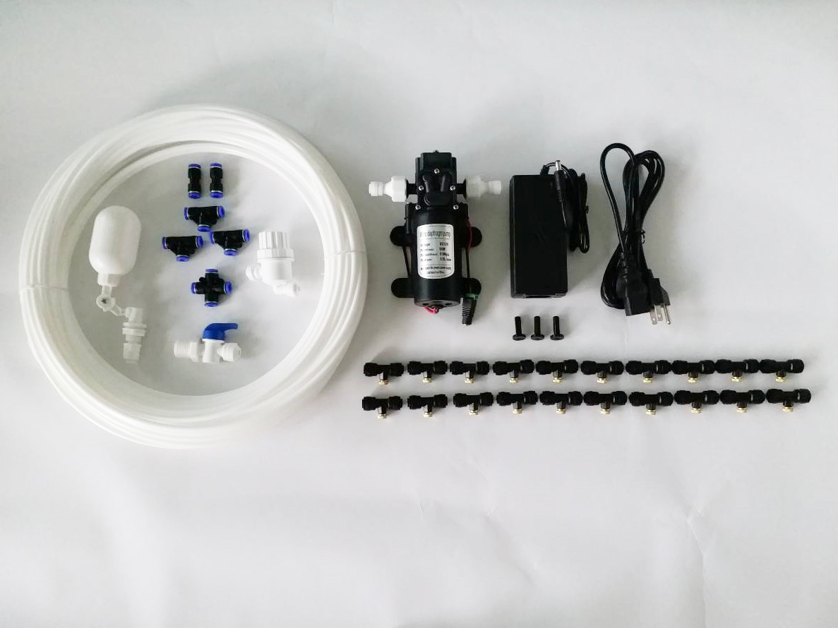 DIY Air Set-20 - หัว 0.3 mm. Pump 12Vdc 9 bar 80W