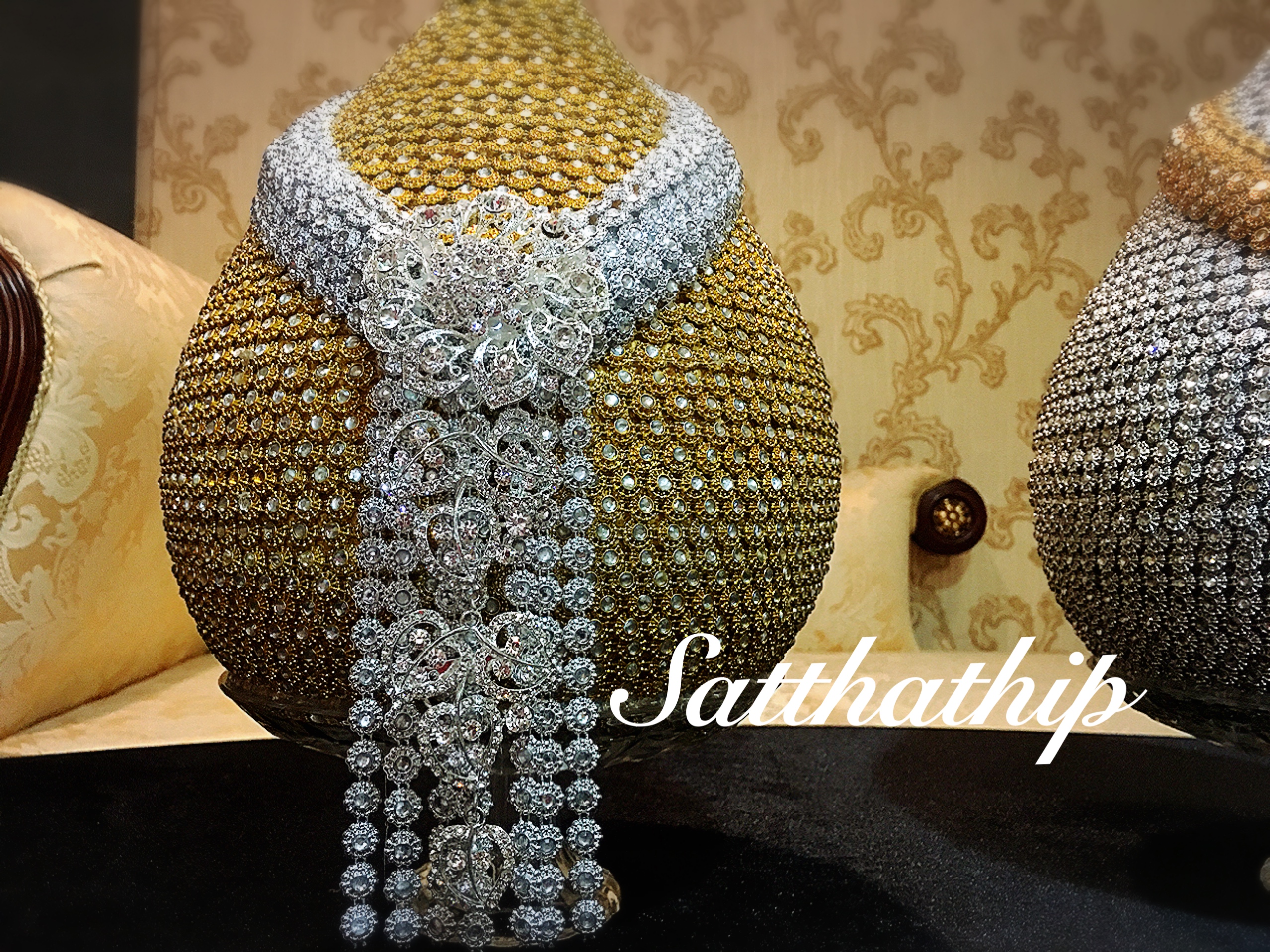 พานพุ่ม - พานพุ่มสักการะ - พานพุ่มเงินทอง - พานพุ่มนพเก้า - Phan bush