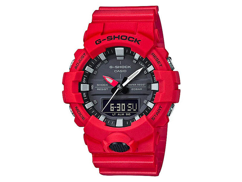 CASIO G-SHOCK นาฬิกาข้อมือ นาฬิกากันน้ำ นาฬิกาของแท้ ประกันศูนย์ CMG 1 ปี รุ่น GA-800-4A