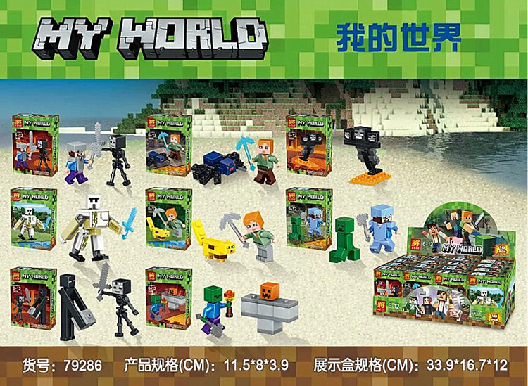 เลโก้จีน LELE79286 ชุด Minecraft