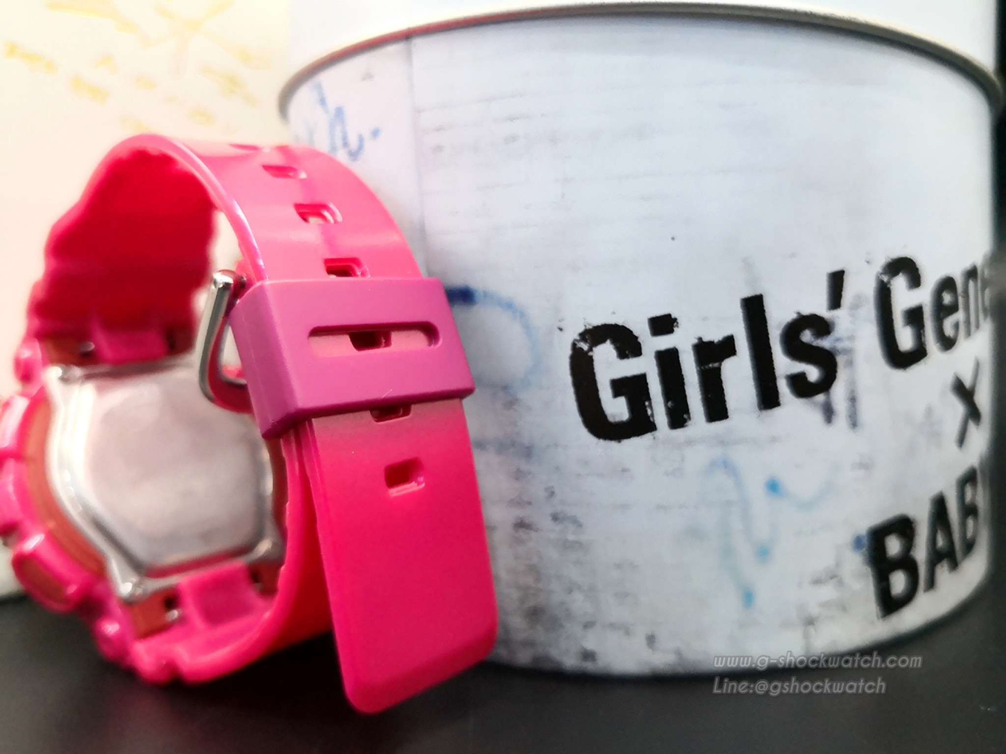 CASIO BABY-G นาฬิกาข้อมือ นาฬิกากันน้ำ นาฬิกาของแท้ ประกันศูนย์ CMG 1 ปี รุ่น BA-111GGB-4A Limited Edition (BABY-G 20th Anniversary x GIRLS GENERATION)