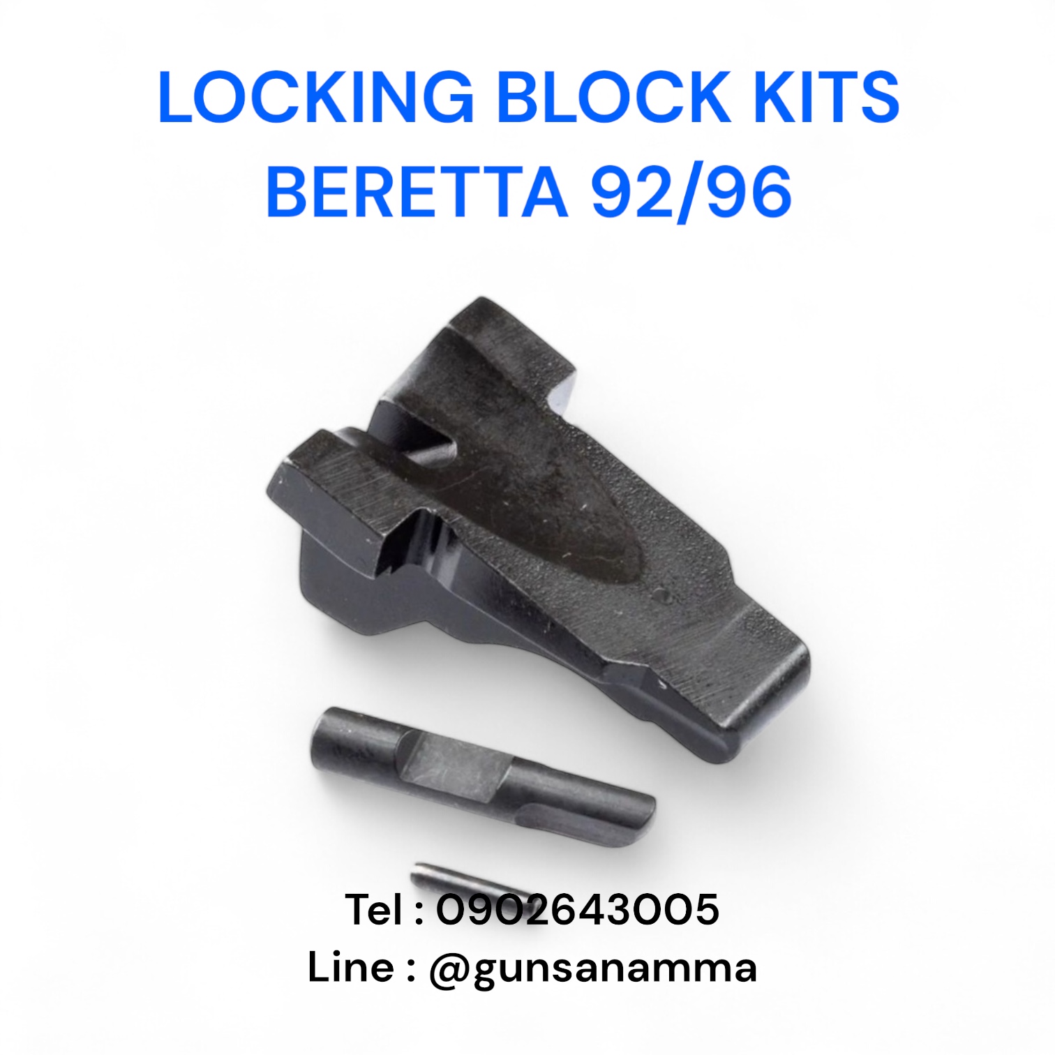 LOCKING BLOCK +ชุดสลัก BERETTA92/96