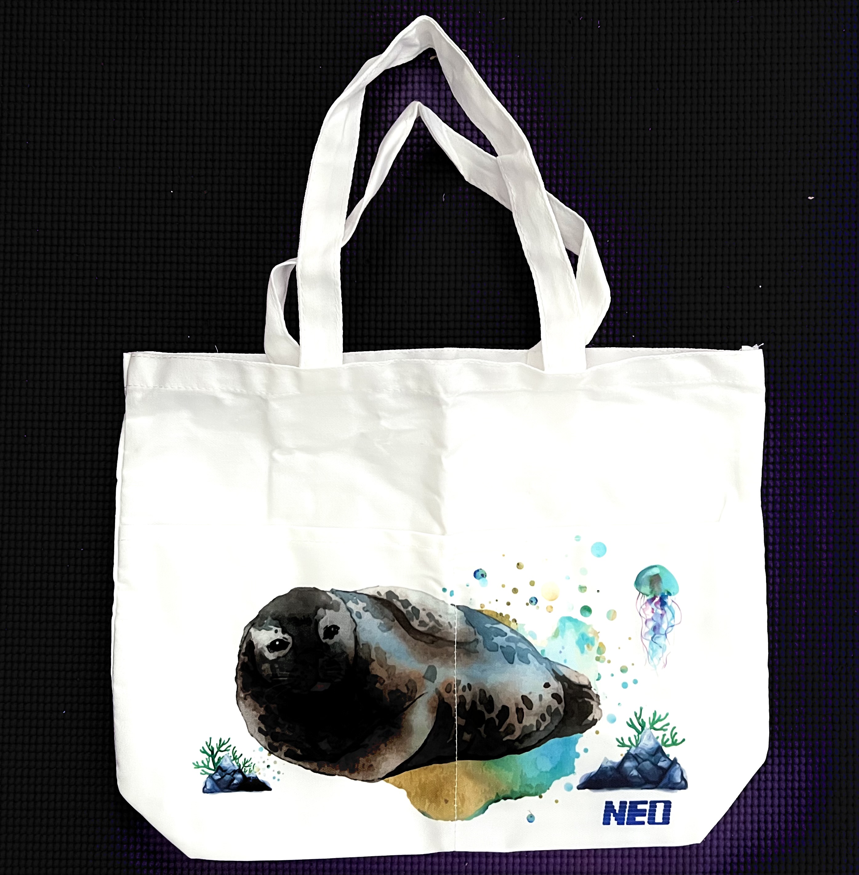 NF 546 Neo Save The Earth Bag กระเป๋าผ้ารักษ์โลก Neo ขนาด กว้างxยาว (นิ้ว) : 12x14 ห้ามวางใกล้เปลวไฟ