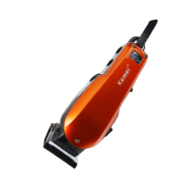 Kemei-9012 ปัตตาเลี่ยนแบบมีสาย สำหรับช่างตัดผมมืออาชีพ หัวตัดสเตนเลส