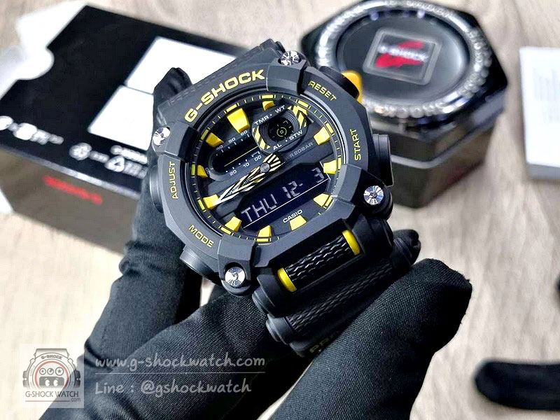 CASIO G-SHOCK นาฬิกาข้อมือ นาฬิกากันน้ำ นาฬิกาของแท้ ประกันศูนย์ CMG 1 ปี รุ่น GA-900A-1A9