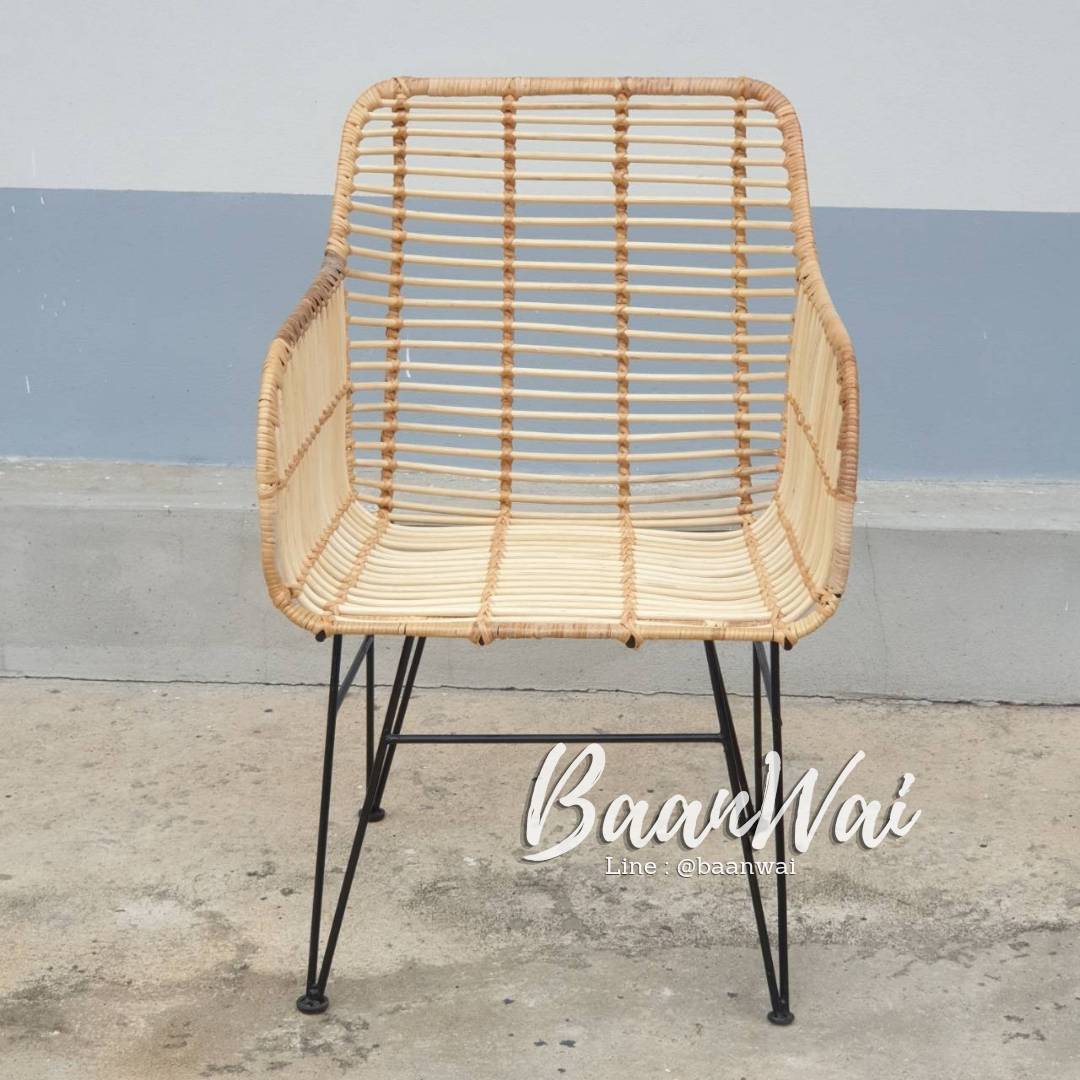 เก้าอี้หวายแท้-Homi