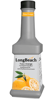 Longbeach ลองบีช เพียวเร่รสส้มยูซุ Longbaech Yuzu Puree 900 ml. (05-7859)