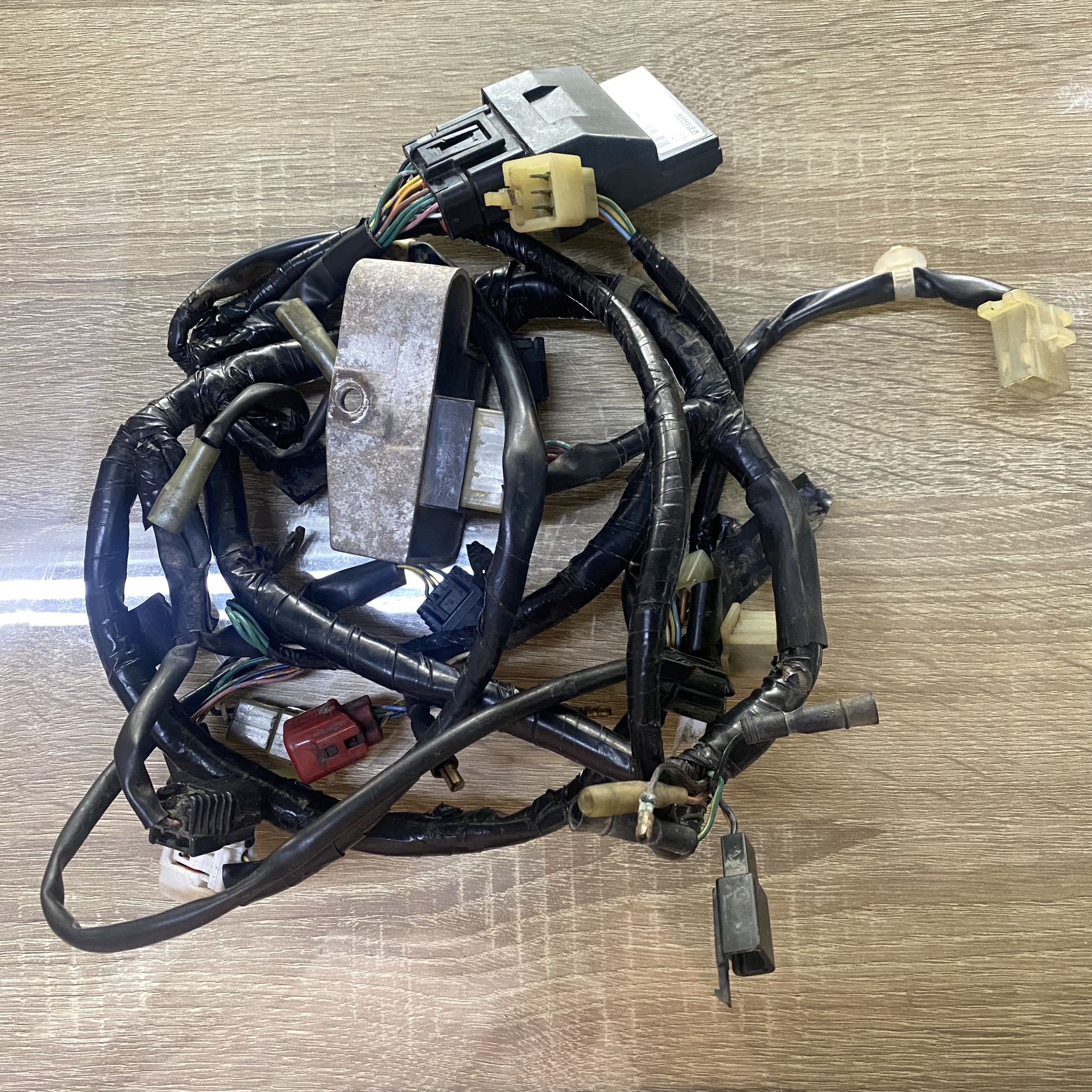 PD000522มือ2-ชุดสายไฟ+กล่องECU+ตัวชาร์จ W110I 2018 สตาร์ทมือ 32100-K03-H10 38770-K03-H01 31600-KWW-641