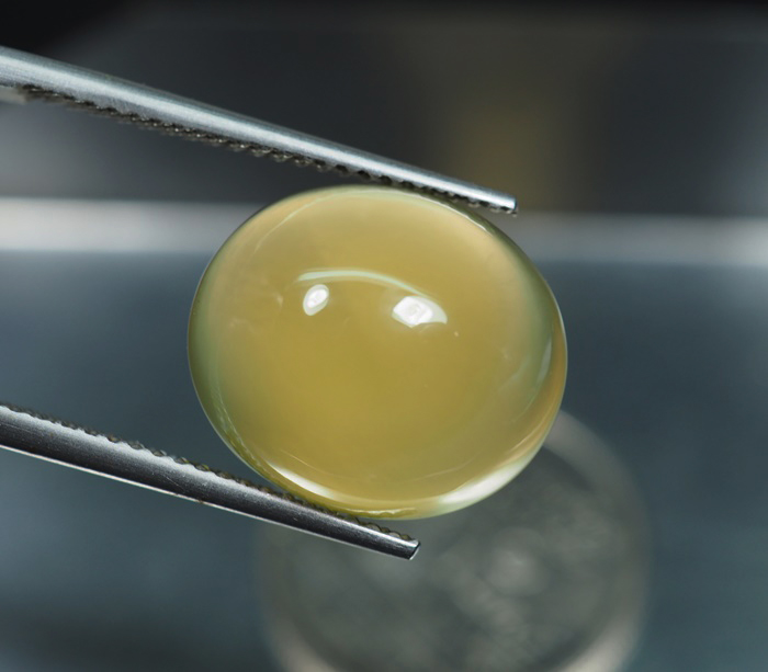 คาลซิโดนีสีเหลือง(Yellow Chalcedony) 8.82 กะรัต