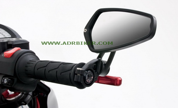 กระจกปลายแฮนด์ CRG ทรง Arrow พร้อม adaptor ราคา/คู่