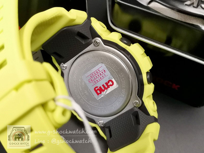 CASIO G-SHOCK นาฬิกาข้อมือ นาฬิกากันน้ำ นาฬิกาของแท้ ประกันศูนย์ CMG 1 ปี รุ่น GBA-800-9A