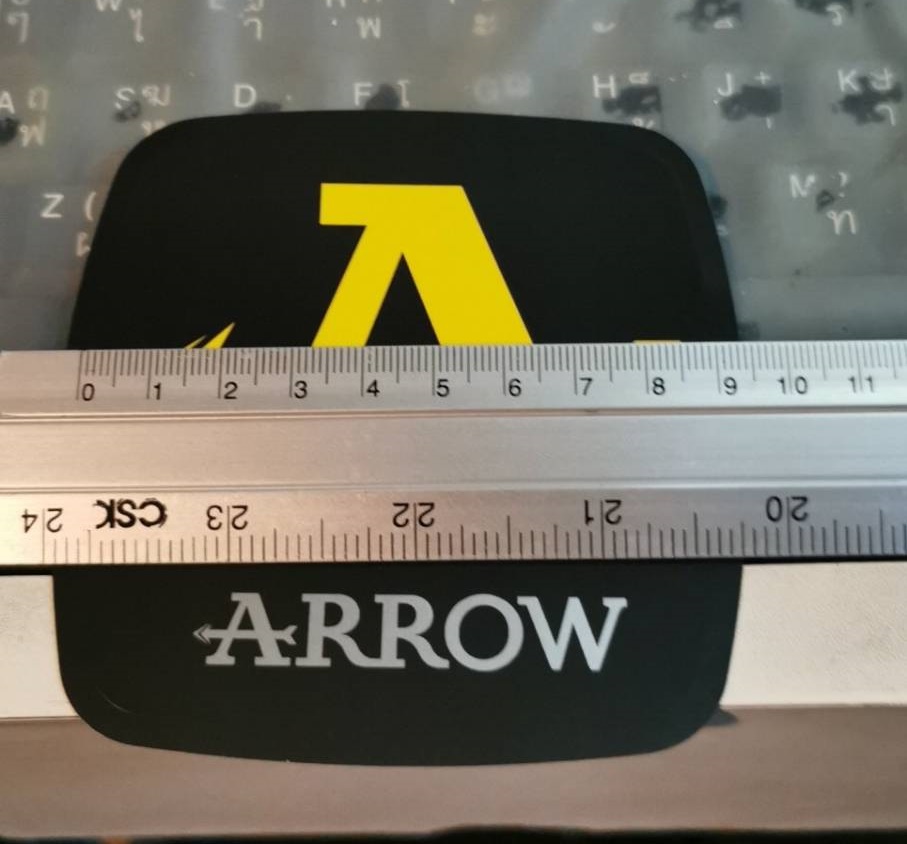 สติ๊กเกอร์ ARROW สำหรับติดท่อ อลูมิเนียมฟลอย กันความร้อน ของแท้