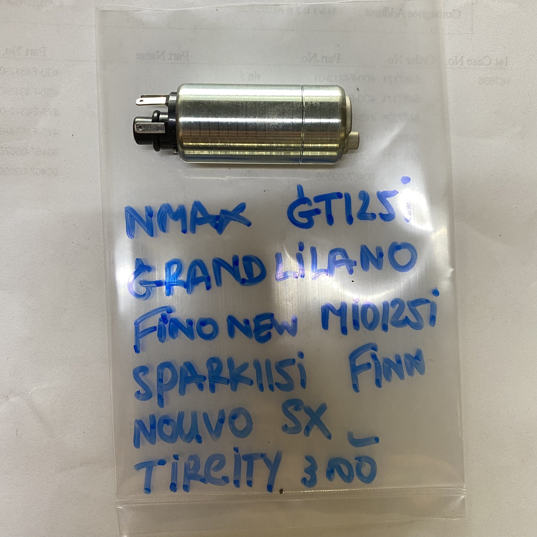 PD000645 แท้S-มอเตอร์ปัีมน้ำมันเชื้อเพลิงFINO,NOUVO,SPARK,GRAND FILANO,R15(217)