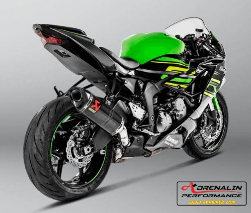 ท่อ Akrapovic สลิปออน คาร์บอน สำหรับ ZX6R 2019+ (For Exhibition only)