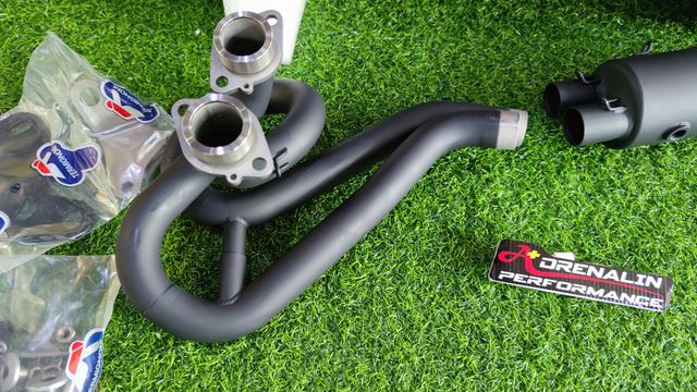 ท่อ Termignoni full system คอดำ สำหรับ Tmax 560 / 530 2017+ (For Exhibition only)