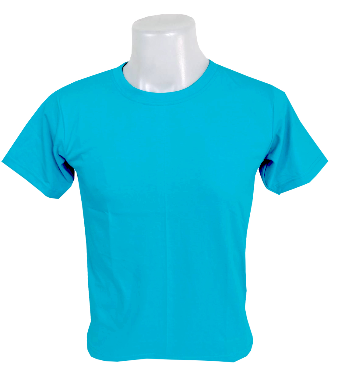 เสื้อยืด สีฟ้าทะเล