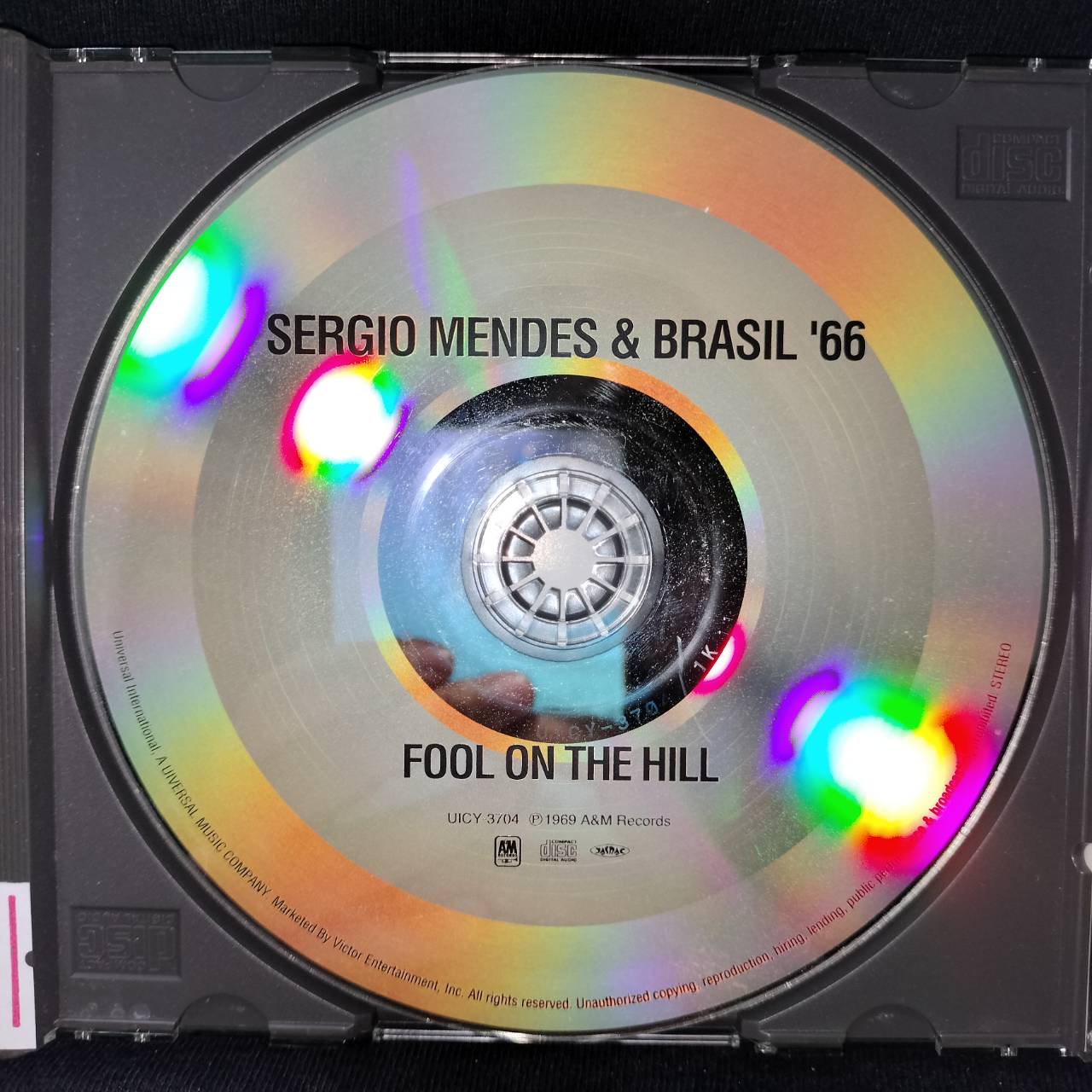 Sergio Mendes & Brasil '66* – Fool On The Hill / JAPAN / แผ่นเป้นรอย / มี Obi