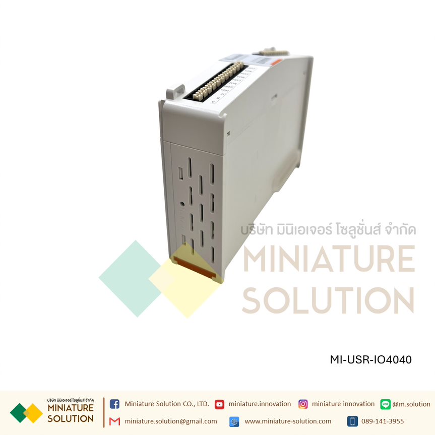 USR-IO0440/MI-USR-IO4040 (4AI+4DO expansion machine) โมดูลต่อเพิ่มสำหรับ USR-M100