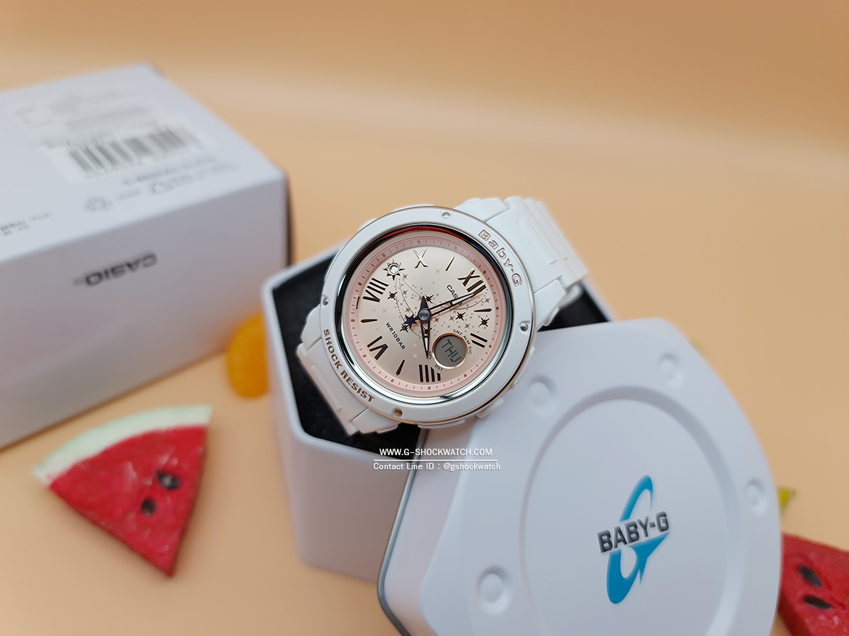 CASIO BABY-G นาฬิกาข้อมือ นาฬิกากันน้ำ นาฬิกาของแท้ ประกันศูนย์ CMG 1 ปี รุ่น BGA-150ST-7A