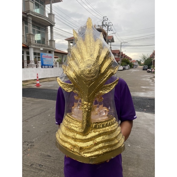 พระเเก้วนาคปรก พระเเก้ว กว้าง14นิ้ว สูง25นิ้ว สีขาวใส องค์ใหญ่