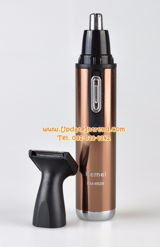 Nose&Ear Hair Trimmer 2in1 เครื่องตัดขนจมูก เครื่องเล็มขนจมูก เล็มขนหู Kemei รุ่น KM-6299