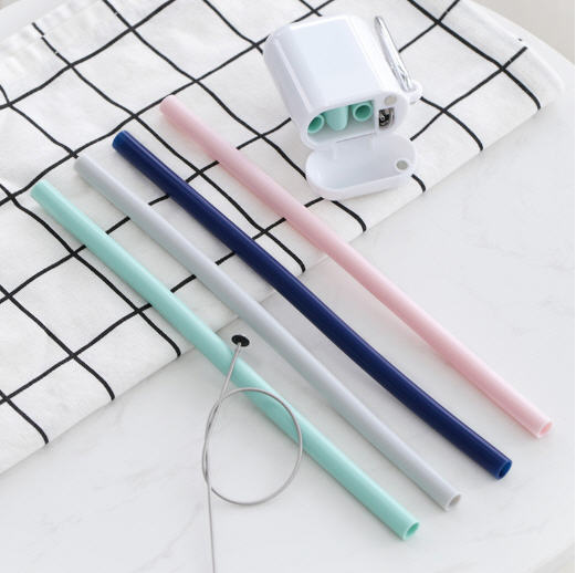 หลอดซิลิโคนพกพา,หลอดซิลิโคน