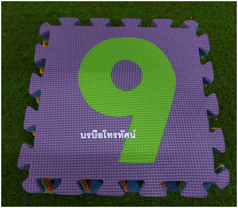 แผ่นโฟมรองคลาน ABC ก-ฮ ตัวเลข #จิ๊กซอว์ #ตัวต่อ #แผ่นโฟมปูพื้นกันกระแทก แผ่นรองคลาน