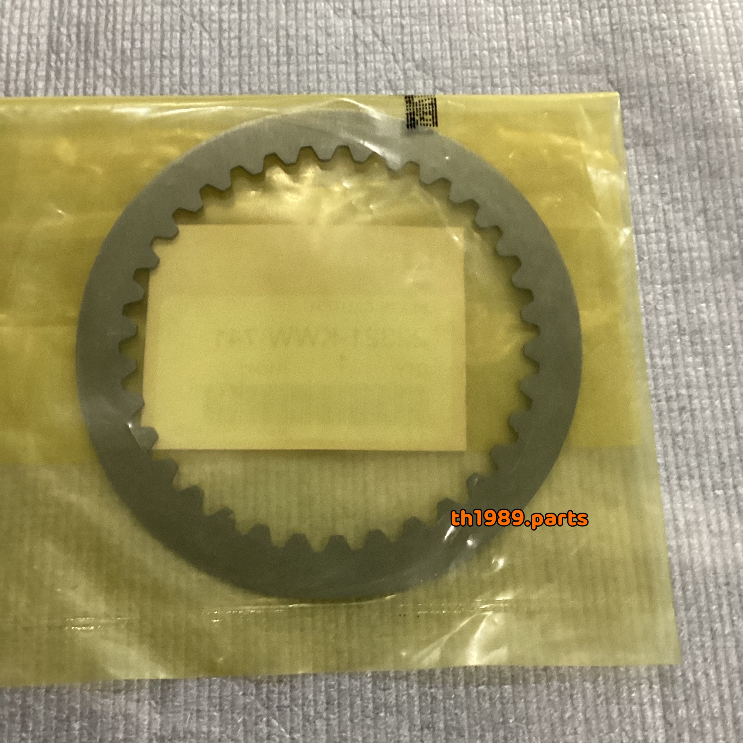 22321-KWW-741 แผ่นเหล็กคลัทช์ WAVE110i DREAM110i (2011) SUPER CUB อะไหล่แท้ HONDA