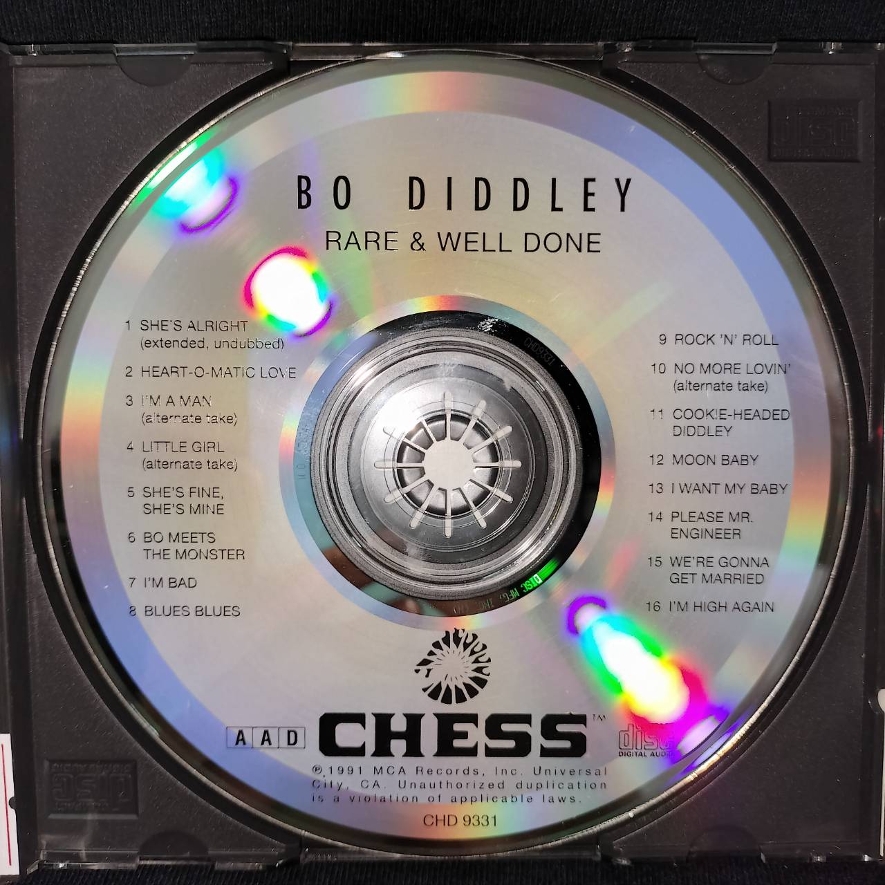 Bo Diddley – Rare & Well Done / USA / ปกมีจุดเหลือง / แผ่นสวย