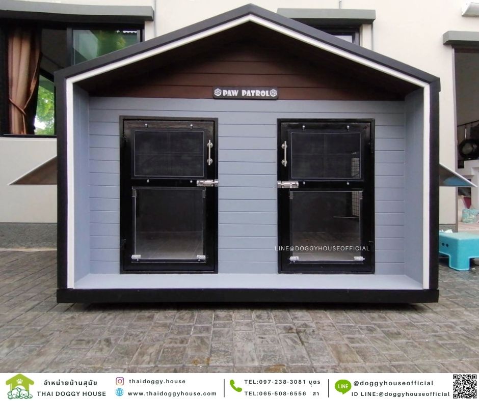 บ้านหมา 2ประตู Nordic