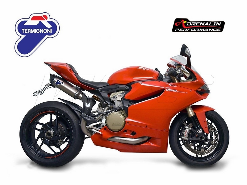 ท่อ Termignoni full รุ่น Force สำหรับ V2 2020+ ปลายไทเทคู่ ออกท้าย (For Exhibition only)