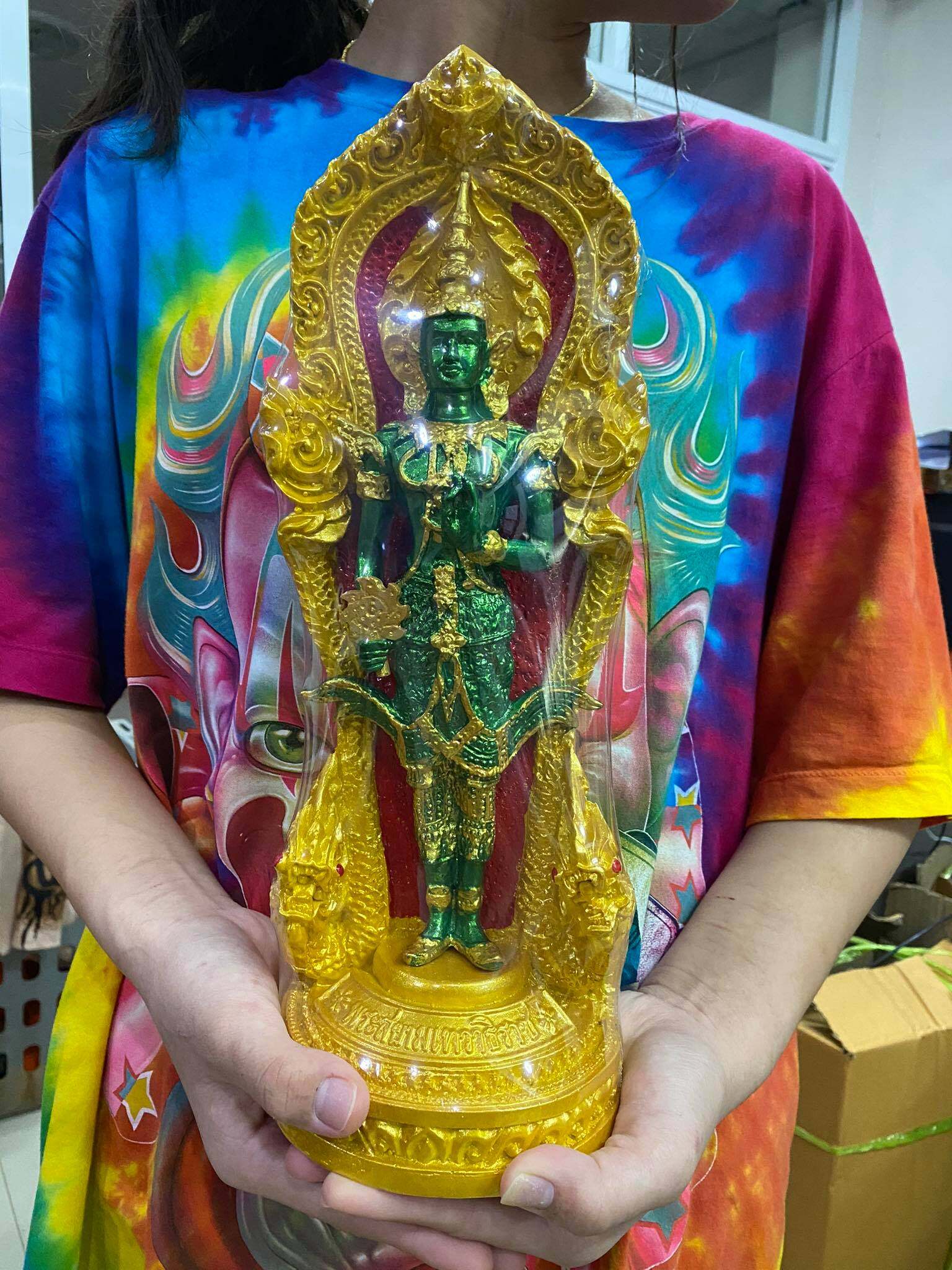 พระสยามเทวาธิราช สูง 14 นิ้ว