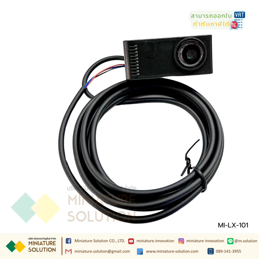 JINGJIAKE LX-101 เซ็นเซอร์จับมาร์คสีแบบดิจิตอล color code photoelectric switch color sensor (Intelligent Color Sensor JK-LX101)