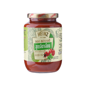 Heinz Spaghetti Sauce Italian Recipe ไฮนซ์ สปาเกตตี้ซอสูตรอิตาเลียน 470 กรัม (05-1814)