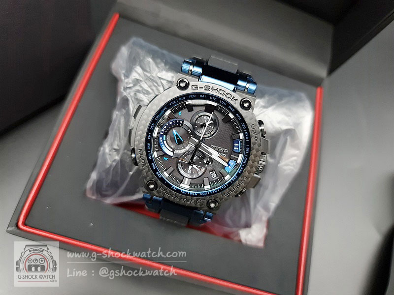 CASIO G-SHOCK นาฬิกาข้อมือ นาฬิกากันน้ำ นาฬิกาของแท้ ประกันศูนย์ CMG 1 ปี รุ่น MTG-B1000XB-1A