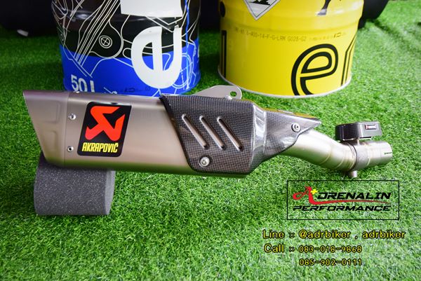ท่อ Akrapovic GP Slip on titanium สำหรับ R6 2017 (For Exhibition only)