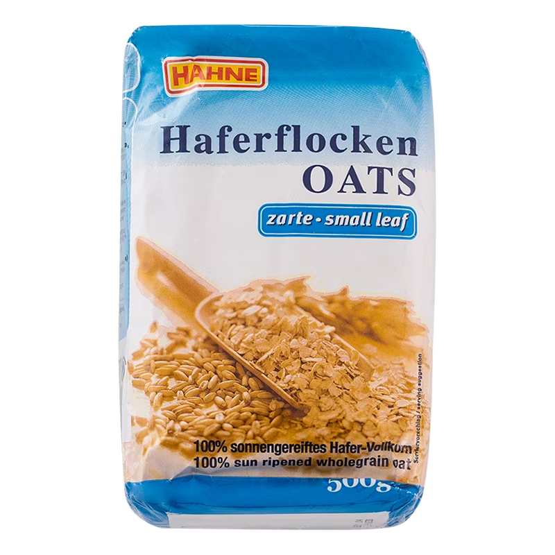 เกล็ดข้าวโอ๊ตละเอียด ตรา Hahne Small leaf Oats 500 g. (05-2359)