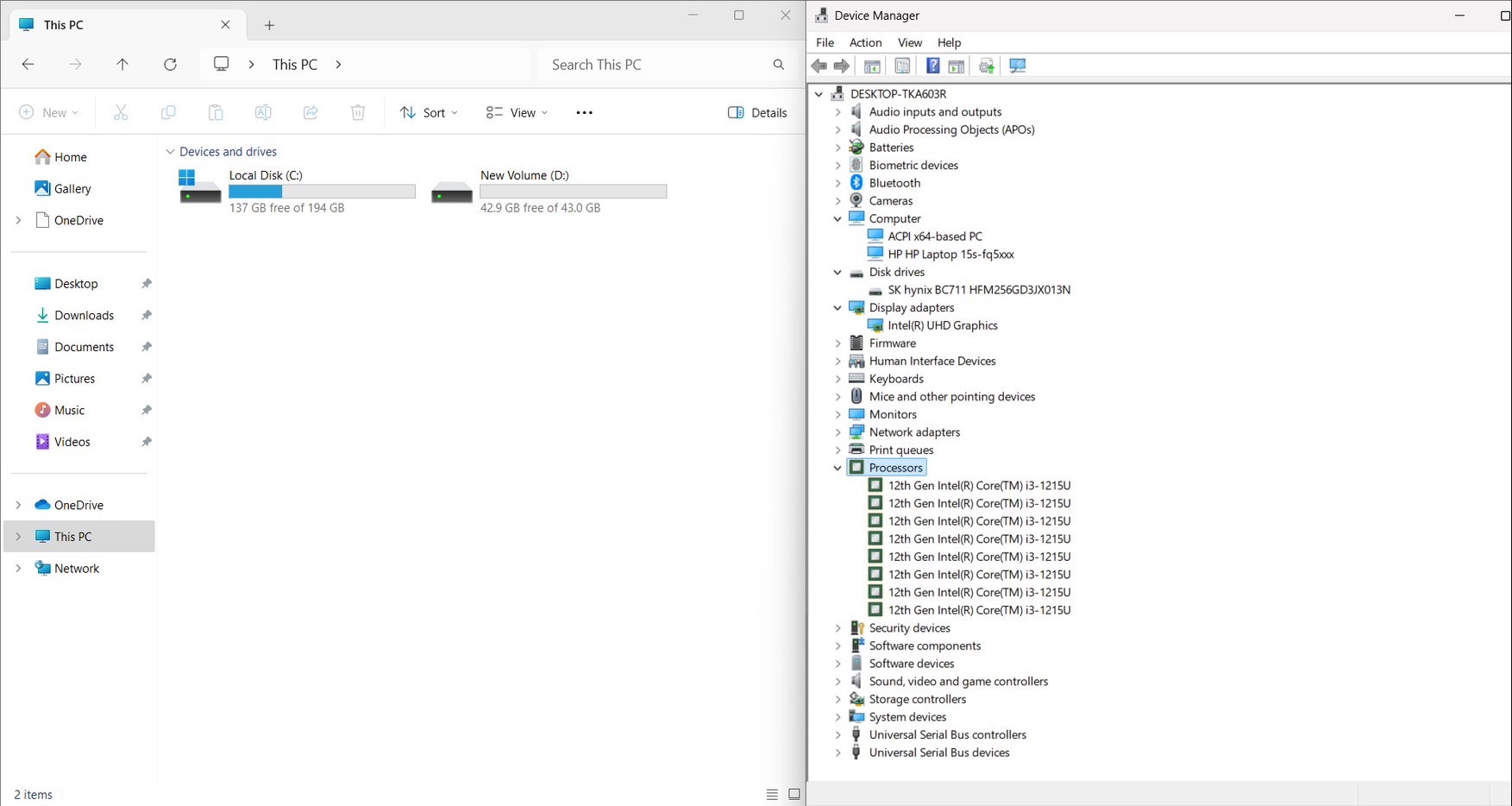 HP 15S-FQ5154TU (NATURAL SILVER)