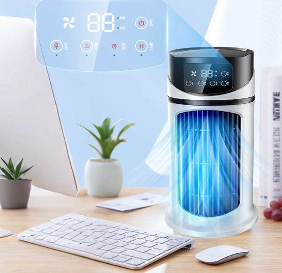 เครื่องปรับอากาศพกพา,เครื่องปรับอากาศพกพาแบบตั้งโต๊ะ USB